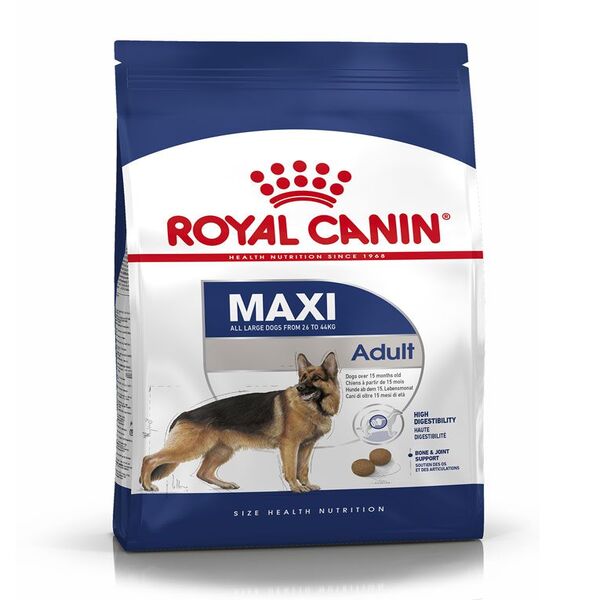UAE Online Purchase Maxi Adult Royal Canin Dog Food For Large Breed Health 15 KG