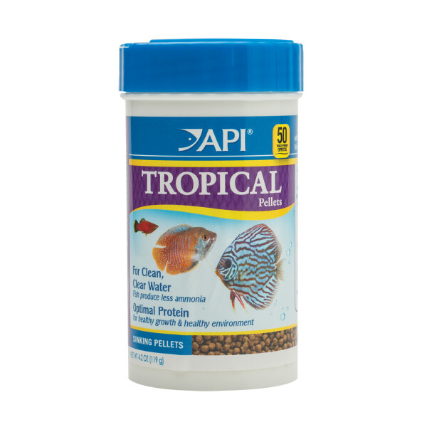 UAE Online Delivery | Pellets Tropical Fish Food | API Mars | Daily Nutrition for Tropical Fish