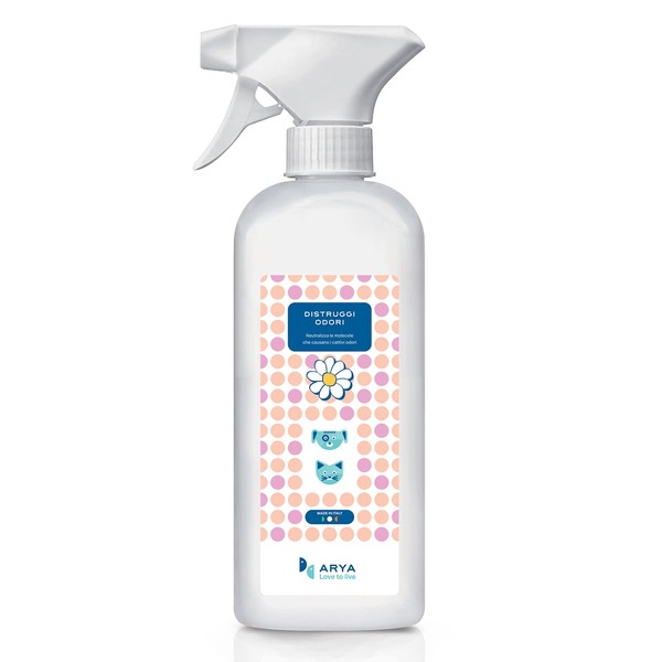 UAE Online Delivery LindoCat Arya Odour Neutralizer Spray 500ml for Dogs and Cats for Eliminating Unwanted Pet Smells at Home