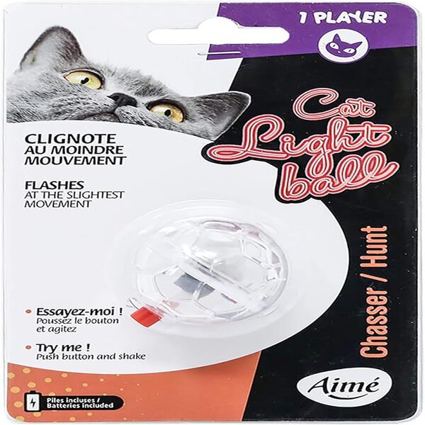 Abu Dhabi Online Delivery Agrobiothers Cat Light Ball Interactive Toy