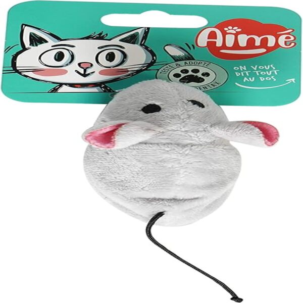Agrobiothers Aime Cat Toy Reversible Mouse Soft Dual Play UAE Online Sale