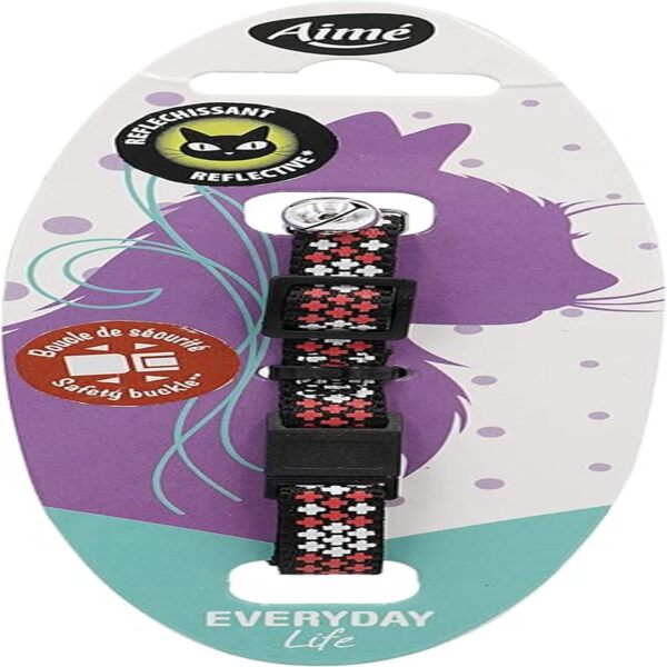 UAE Online Purchase Agrobiothers Aime Reflect Red Cross Collar Cat Safety