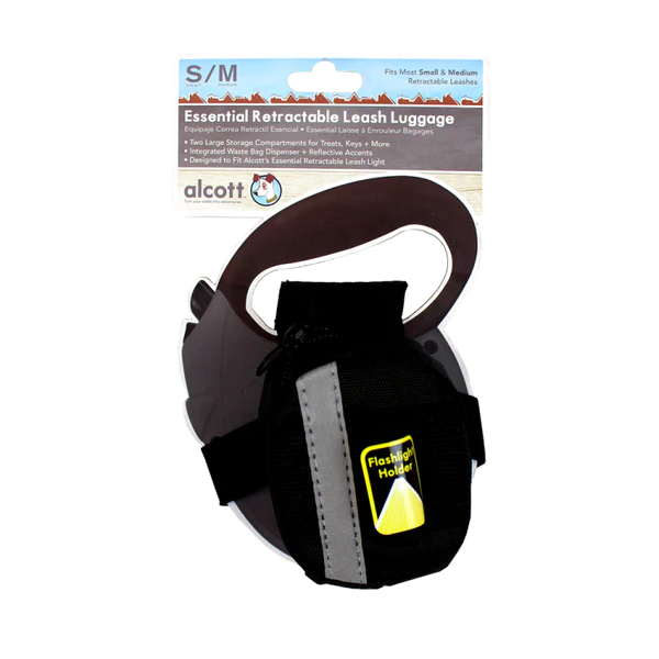 Alcott Luggage for Retractable Leash – Black