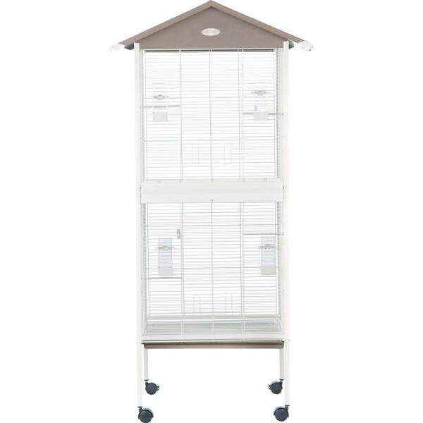 UAE Online Purchase Zolux Arabesque Aviary Mathilde Bird Cage With Feeders And Perches