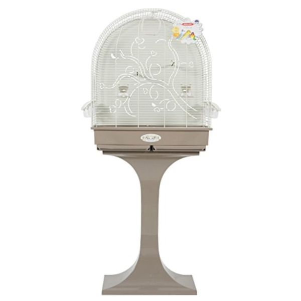 Dubai Online Delivery Zolux Arabesque Cage Anna Bird Cage For Small Birds In Taupe