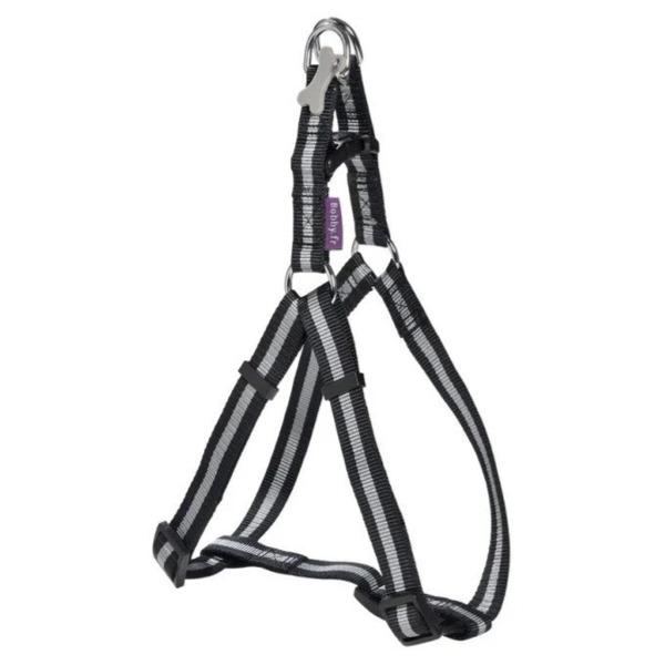 Bobby Arlequin Classic Nylon Harness – Black