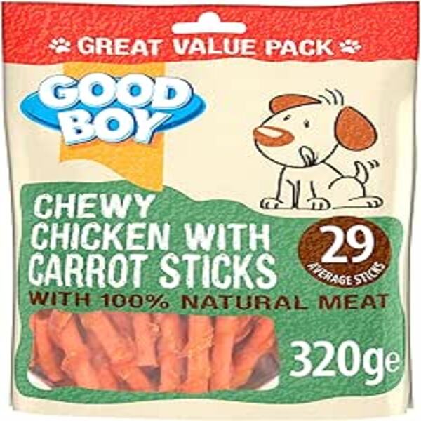 UAE Online Delivery Chicken Carrot Stick Armitage Good Boy for Nutrition for Dogs