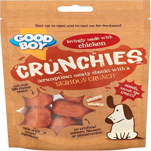 UAE Online Delivery Crunchies Chicken Armitage Good Boy 60g for Tasty Snacking for Dogs