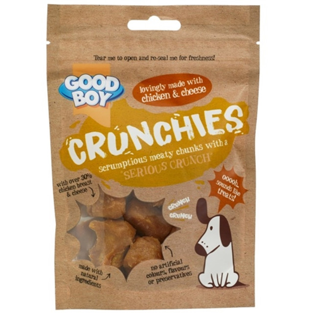 UAE Online Delivery Crunchies Chicken & Cheese Armitage Goodboy 54g for Tasty Snacking for Dogs