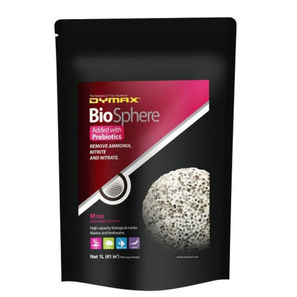 Abu Dhabi Online Delivery Dymax Bio Sphere Aquarium Filtration Media 1L