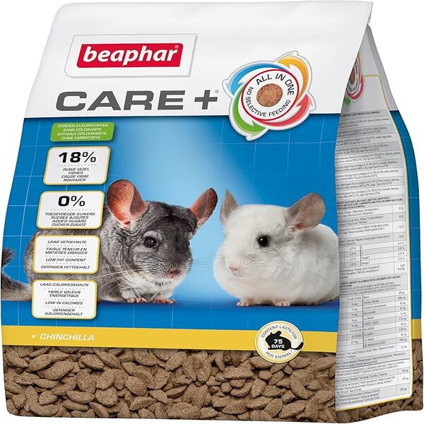 Beaphar Care+ Chinchilla Food 1.5kg Complete Nutrition UAE Online Sale