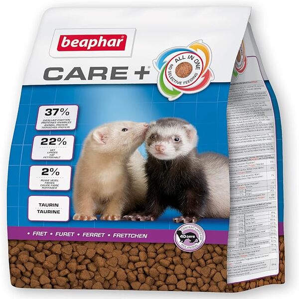 Dubai Online Delivery Beaphar Care+ Ferret Food 2kg Healthy Feed