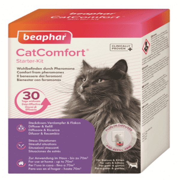 Beaphar CatComfort Starter Kit Diffuser Calming Aid 48ml UAE Online Sale