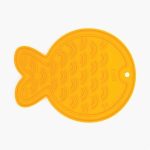 UAE Online Delivery Catit Creamy Fish-Shaped Silicone Feeding Mat for Tidy Mealtime and Easy Licking for Cats