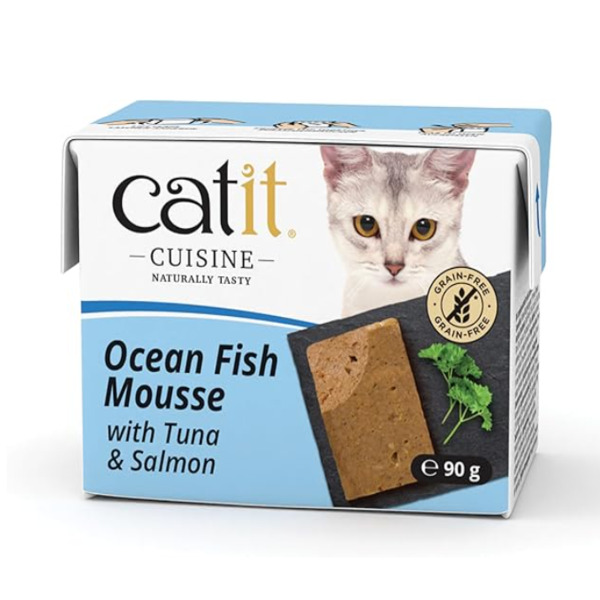 UAE Online Delivery Catit Cuisine Tuna Pate with Sardines 95g Tetra 12pcs to Support Easy Digestion for Cats