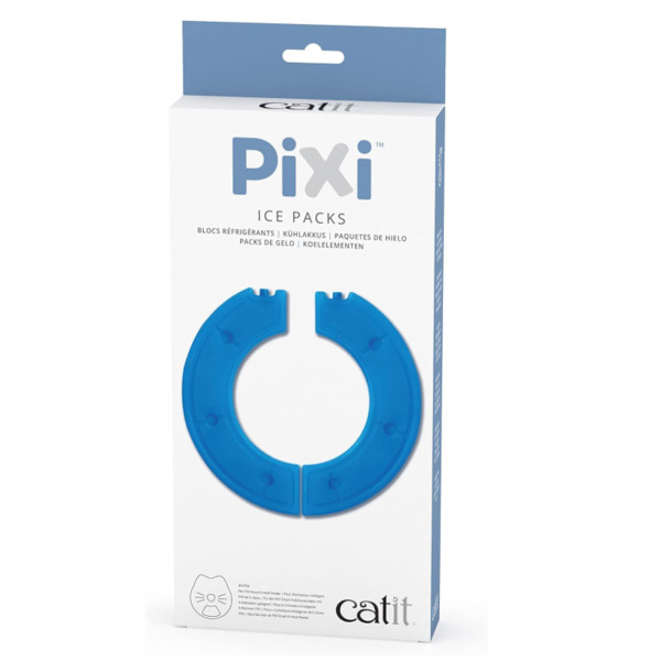 UAE Online Delivery Catit PIXI 6-Meal Feeder Ice Pack 2pcs Keep Meals Fresh for Cats