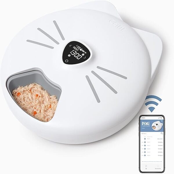 UAE Online Delivery Catit PIXI Smart 6-Meal Feeder for Portion Control and Scheduled Feeding for Cats