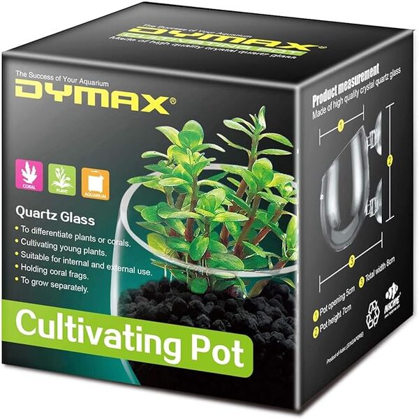 Dubai Online Delivery Dymax Crystal Cultivating Pot Aquarium Plant Growth