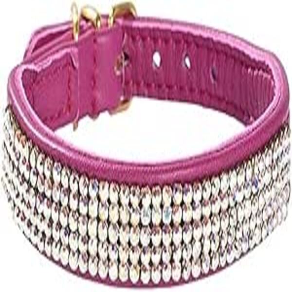Bobby Crystal Princesse Collar – Pink