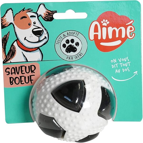 Agrobiothers AIME Dog Toy Soccer Ball Dog Play 10cm Durable Ball UAE Online Sale