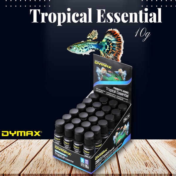 Dymax Tropical Essential Fish Supplement 10 g 24 Bottles Box UAE Online Sale