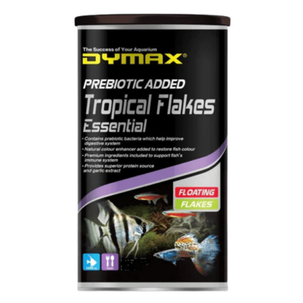 Dubai Online Delivery Dymax Tropical Flakes Essential Fish Food For Growth