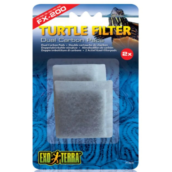 Exo Terra Carbon Pads FX-200 Filter Media 2pcs UAE Online Sale