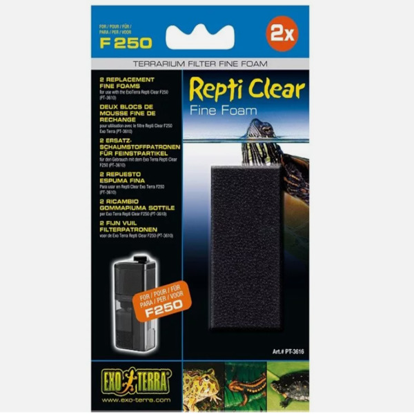 Exo Terra Repti Clear Fine Foam Filter Pads F250 F350 UAE Online Sale