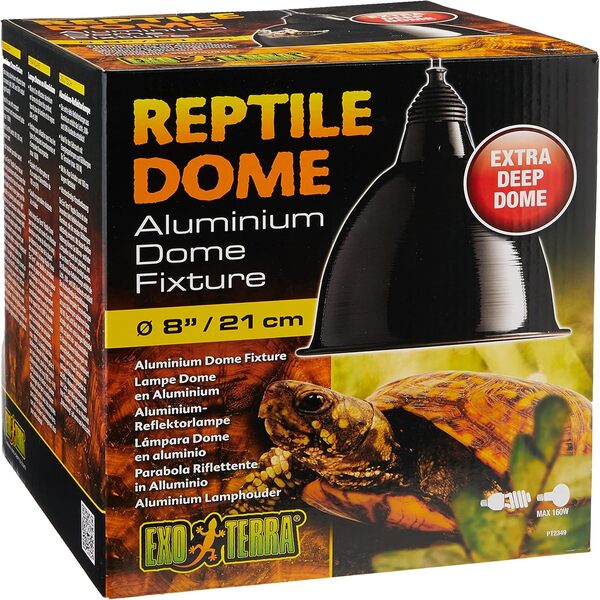 UAE Online Purchase Exo Terra Reptile Dome Fixture Safe Heat Lamp