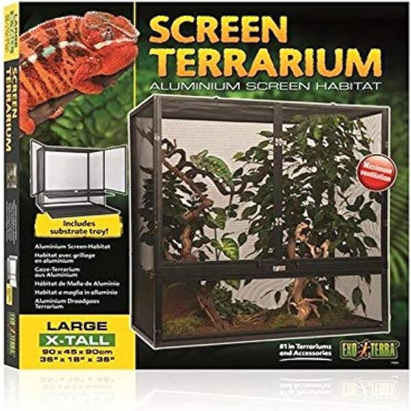 Dubai Online Delivery Exo Terra Screen Terrarium Secure Reptile Enclosure