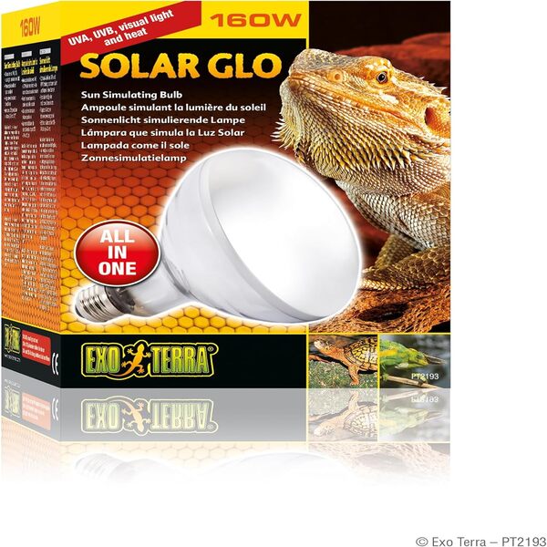 Dubai Online Delivery Exo Terra Solar Glo Wide Beam Reptile Light Fixture