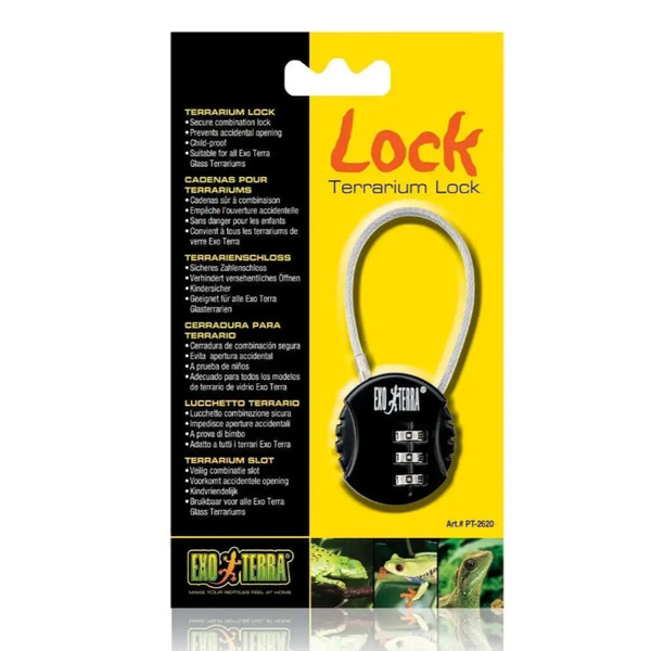 Exo Terra Terrarium Combination Lock Secure Durable UAE Online Sale