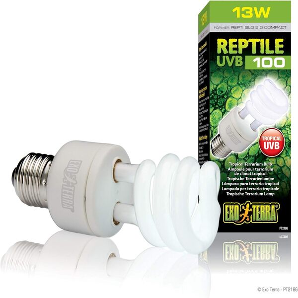 Dubai Online Delivery Exo Terra UVB 100 Tropical UVB Lamp For Reptiles