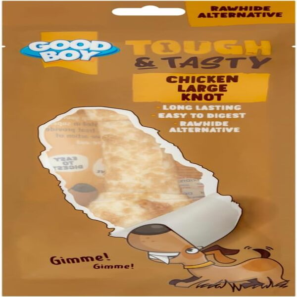 UAE Online Delivery Large Chicken Knot Armitage Goodboy 85g for Long-Lasting Chewing Fun for Dogs