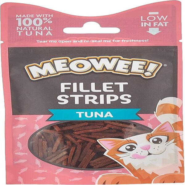 Tuna Fillet Strips For Cats, Soft Tuna Treats For Cats, High Protein Tuna Cat Snacks, Armitage Meowee Tuna Strips, Tuna Cat Snacks 35g Pack, Natural Tuna Treats For Cats, Tasty Tuna Strips For Cats, Healthy Tuna Treats For Cats, Soft Chewy Tuna Cat Snacks, Tuna Cat Fillet Training Treats, Meowee Cat Tuna Fillet Snacks, Protein Rich Cat Treat Tuna, Tuna Cat Snacks With Fillet, Gourmet Tuna Treats For Cats, Wholesome Tuna Strips For Cats, Tuna Treats For Fussy Cats, Easy Chewing Tuna Cat Treats, Grain Free Tuna Cat Snacks, Tuna Cat Snacks From Armitage For Supporting Overall Health in Cats