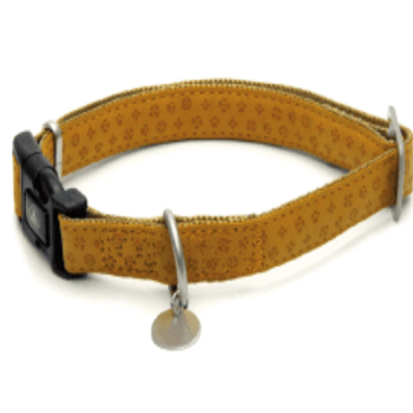 Bobby Mylord Leatherette Adjustable Dog Collar 35–50 x 2 cm