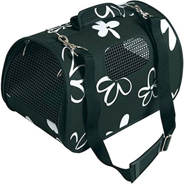 UAE Online Purchase Zolux Pet Carrier Flower Black Travel Comfort