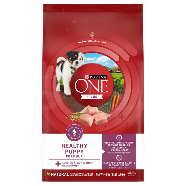 UAE Online Purchase Purina ONE +Plus Healthy Puppy Formula Dog Food 3LB