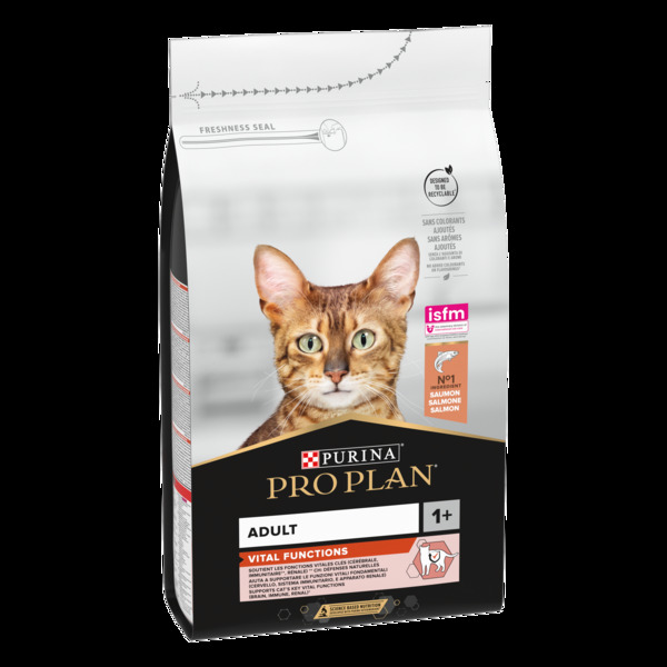 UAE Online Purchase Purina Pro Plan Adult Vital Functions Dry Cat Food Salmon 1.5kg Immunity Support