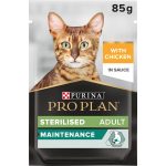 Purina Pro Plan Sterilised Adult Wet Cat Food Chicken In Gravy 85g Weight Control UAE Online Sale