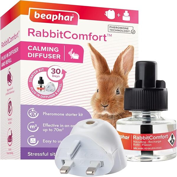 Beaphar RabbitComfort Calming Diffuser Stress Relief 48ml UAE Online Sale