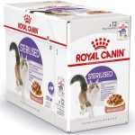UAE Online Purchase Sterilised Jelly Royal Canin Wet Food For Adult Cats 85gx1 pouch