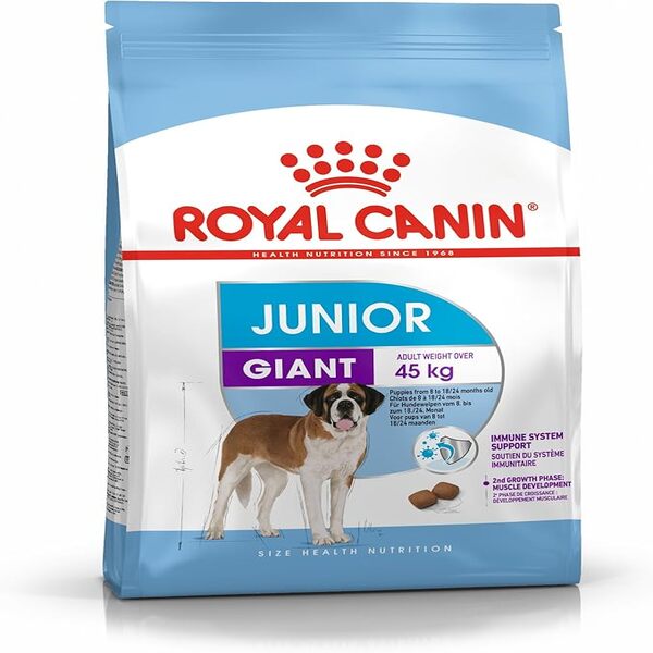 Abu Dhabi Online Delivery Giant Junior Royal Canin Dog Food For Puppies 15 KG
