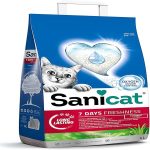 UAE Online Delivery 7 Days Freshness Aloe Vera Cat Litter Sanicat for Odour Control and Hygiene for Cats