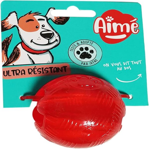 Agrobiothers Strong Toy Ball Dog Chewing Large Red UAE Online Sale