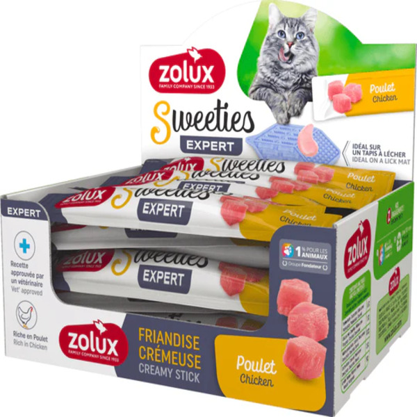 Zolux Sweeties Creamy Stick Cat Chicken Treats 1pcs UAE Online Sale