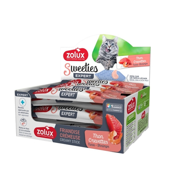 Sharjah Online Delivery Zolux Sweeties Creamy Stick Cat Treats Shrimp