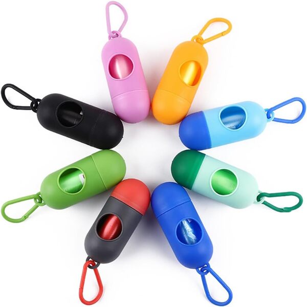 UAE Online Delivery Urban Pets Value Poo Bags Dispenser for Dogs and Cats (15pcs) for Convenient, On-the-Go Waste Pickup