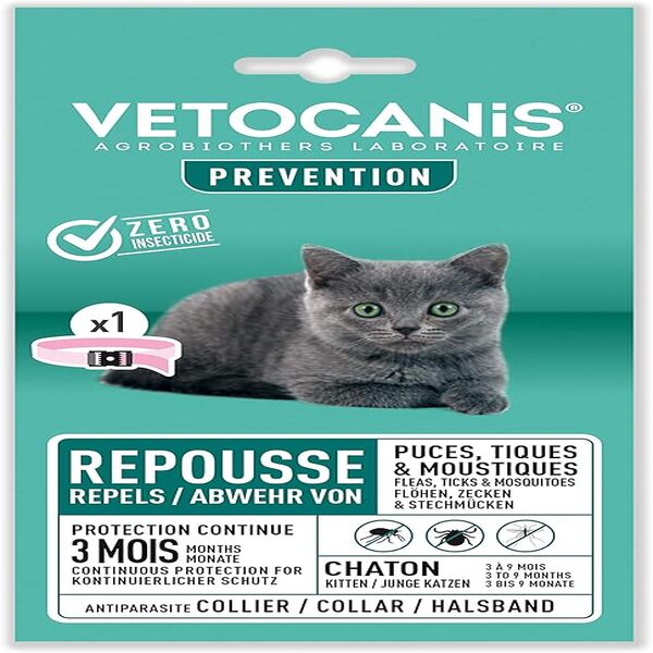 UAE Online Purchase Agrobiothers Vetocanis Pest Repellent Collar Kitten 35 Cm