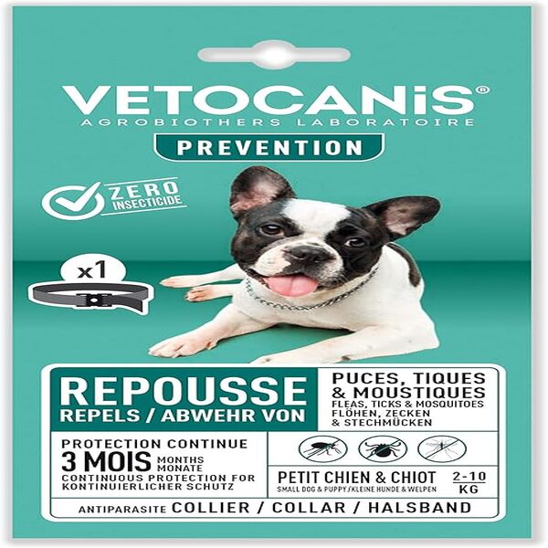 UAE Online Purchase Agrobiothers Vetocanis Pest Repellent Collar Small Dog 60 Cm